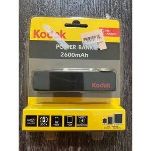 Black Kodak Power Bank NWT